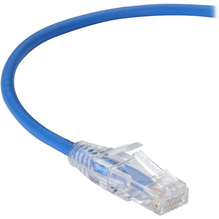 Black Box Slim-Net Cat6A 28-Awg 500-Mhz Stranded Ethernet Patch Cable - C6APC28-BL-12